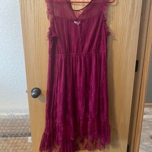 Eyeshadow High Low dress